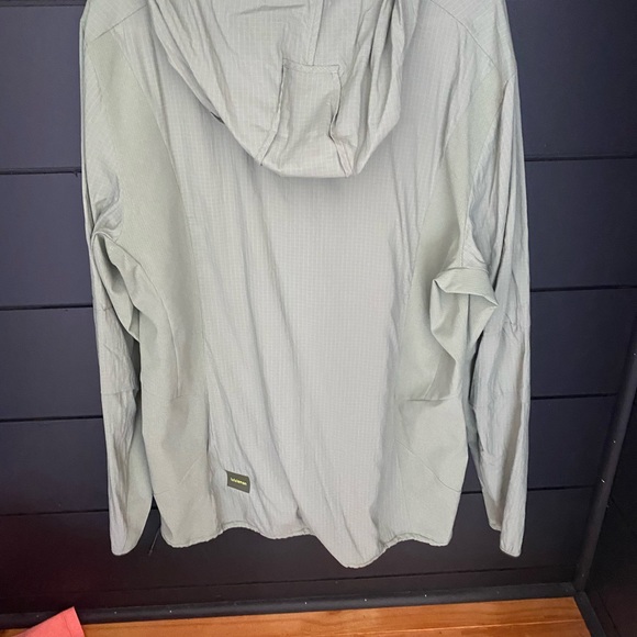 Lulu lemon anork jacket size L size worn one time light green colour - Picture 3 of 4